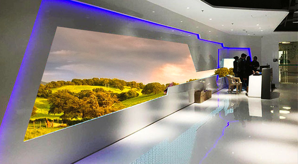 OD·综合体育LED异形屏走进OPPO印度总部