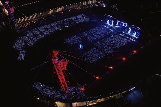 又一舞台奇迹！OD·综合体育LED锥形屏燃爆2024张韶涵巡演现场 